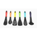 Food Grade Lon-Stalked Silicone Rubber Spoon Sets